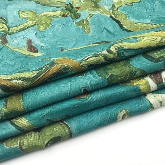 XL Almond Blossom Branches Vincent Van Gogh Big Floral Wall Art Tapestry New - Picture 8 of 10